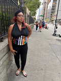 Midnight Halter Corset Top