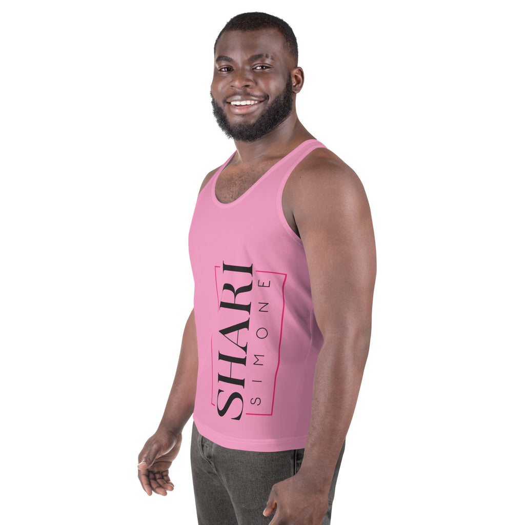 Men's Deco Drive Pink Tank Top