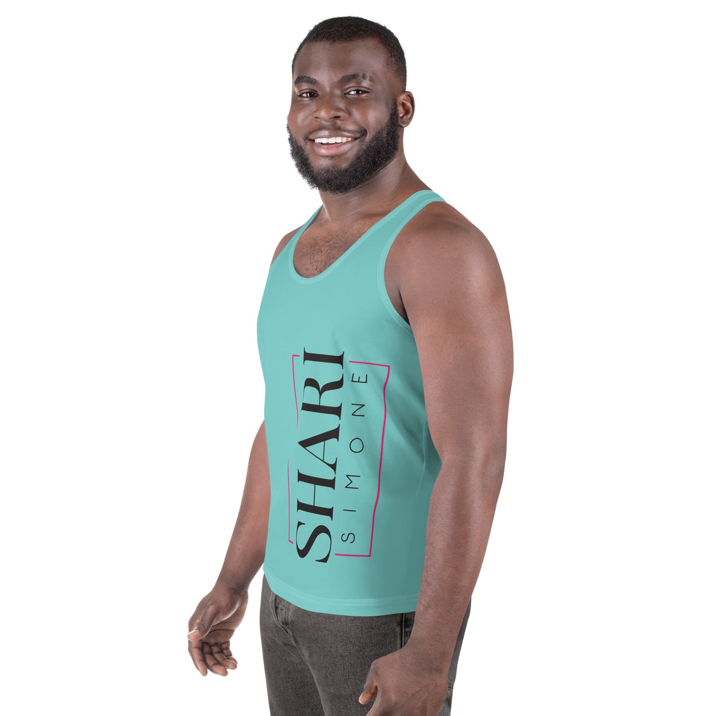 Men's  Ocean Drive Green  Tank Top