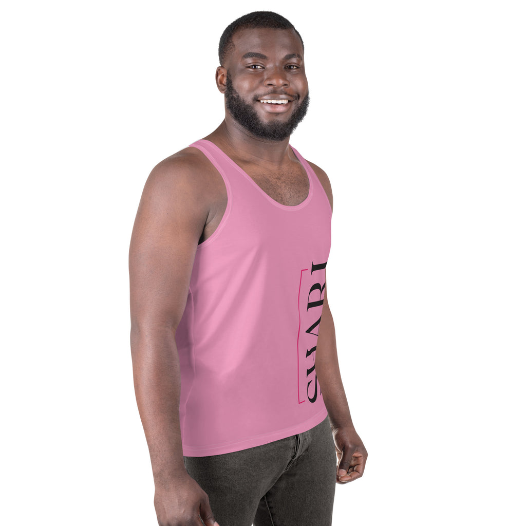 Men's Deco Drive Pink Tank Top