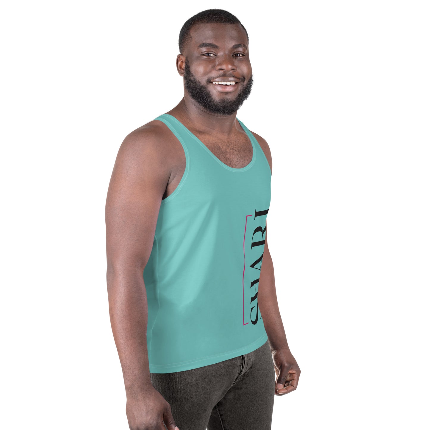 Men's  Ocean Drive Green  Tank Top