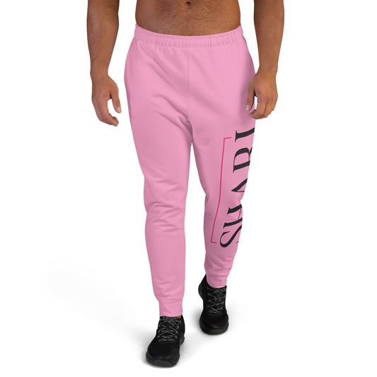 Men's Deco Drive Pink Joggers