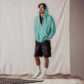Men's Ocean Drive Green zip hoodie