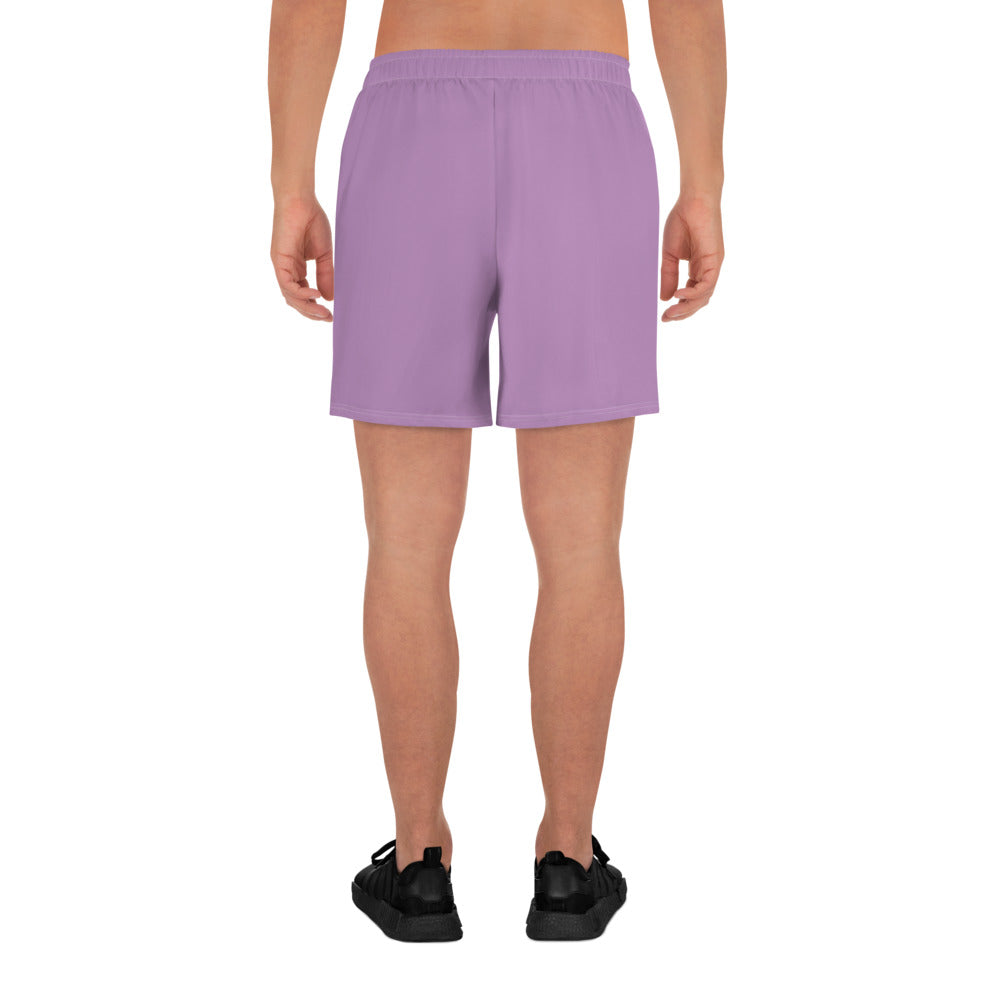 Men's Lincoln Road Lavender Athletic Long Shorts