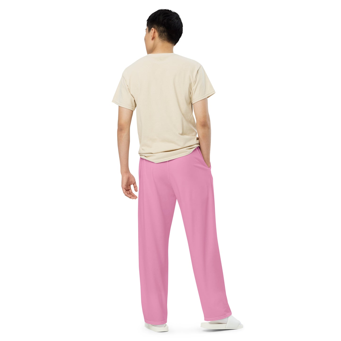 Men's Deco Drive Pink wide-leg pants