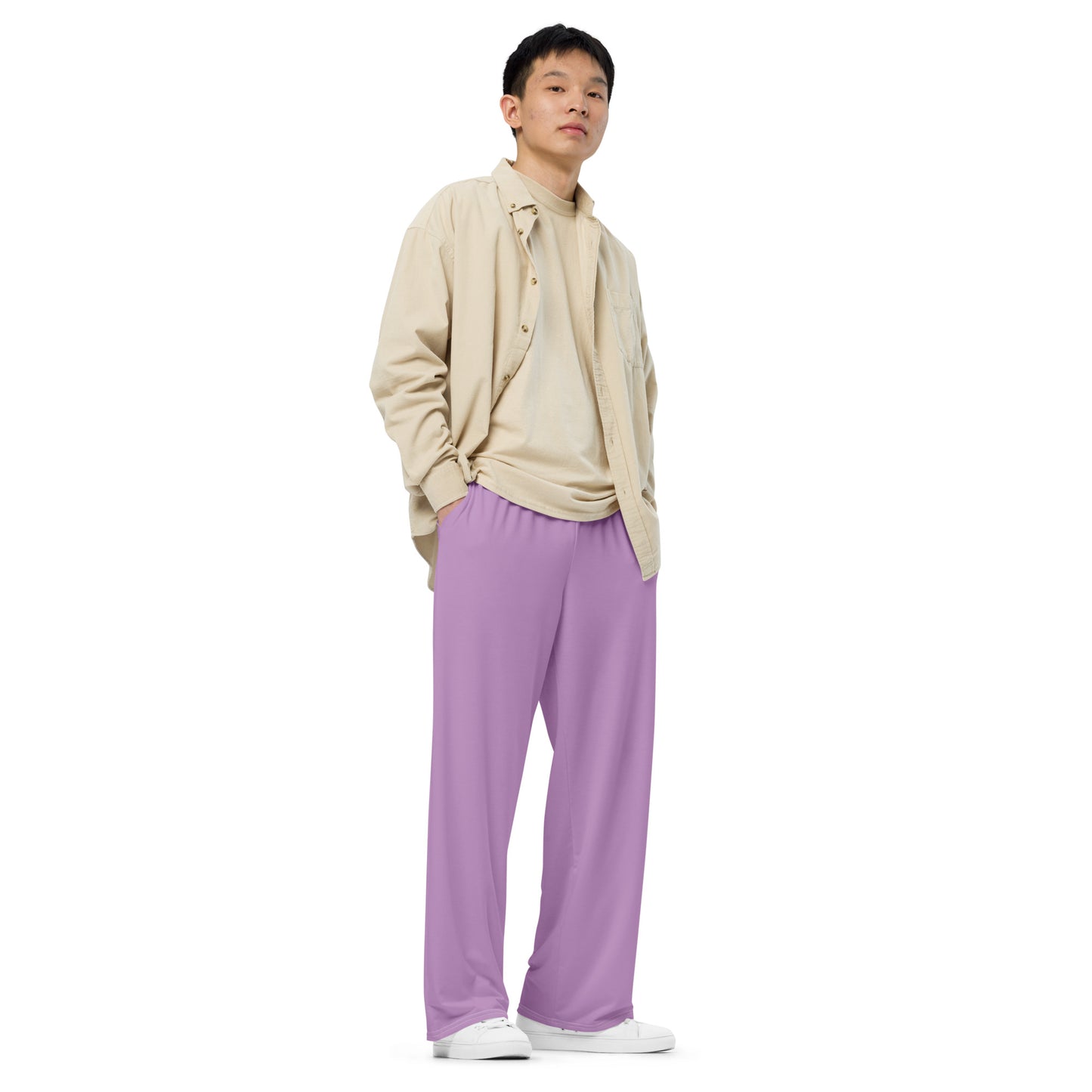 Men's Lincoln Road Lavender wide-leg pants