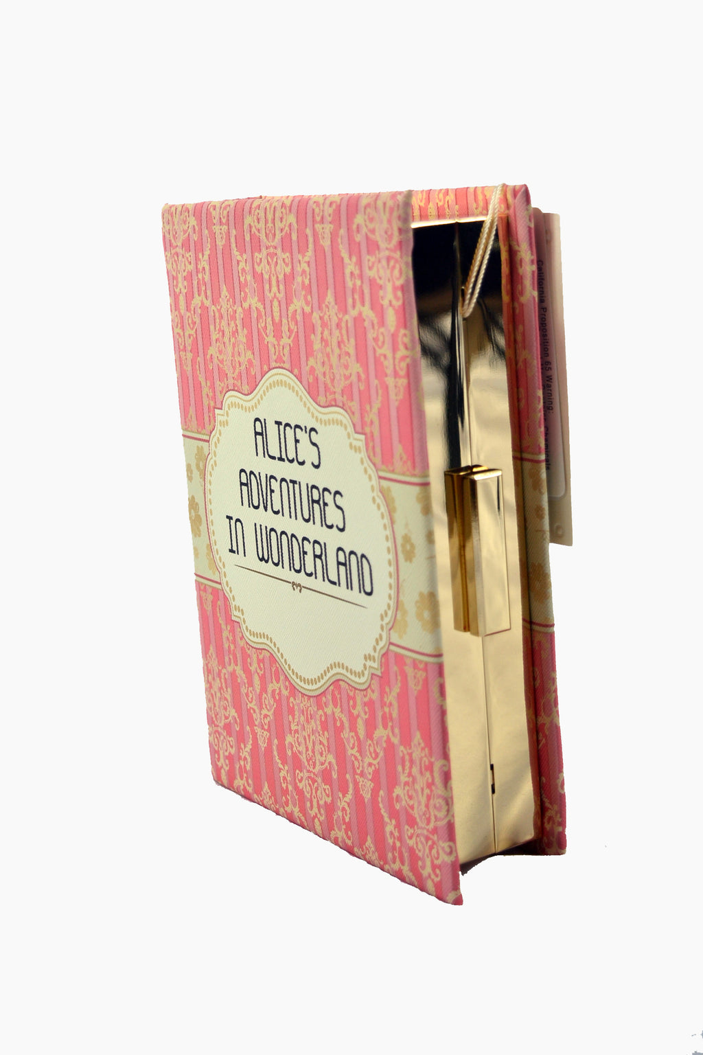 Alice in Wonderland Book Clutch