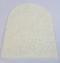 Cream stoned beanie