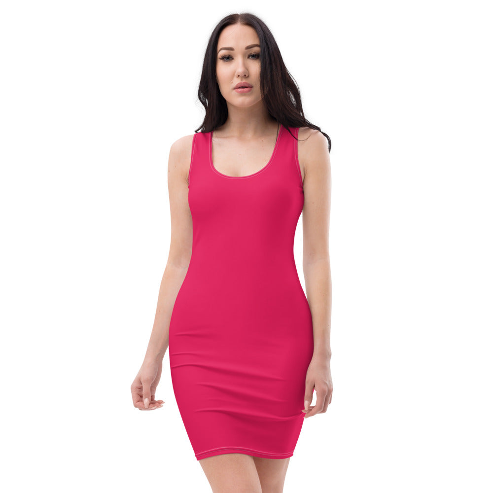 Hibiscus Pink Body con Tank dress