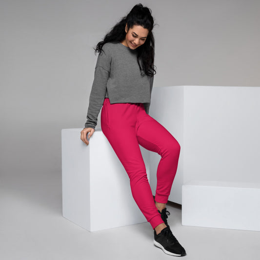 Women's  Hibiscus Pink Joggers